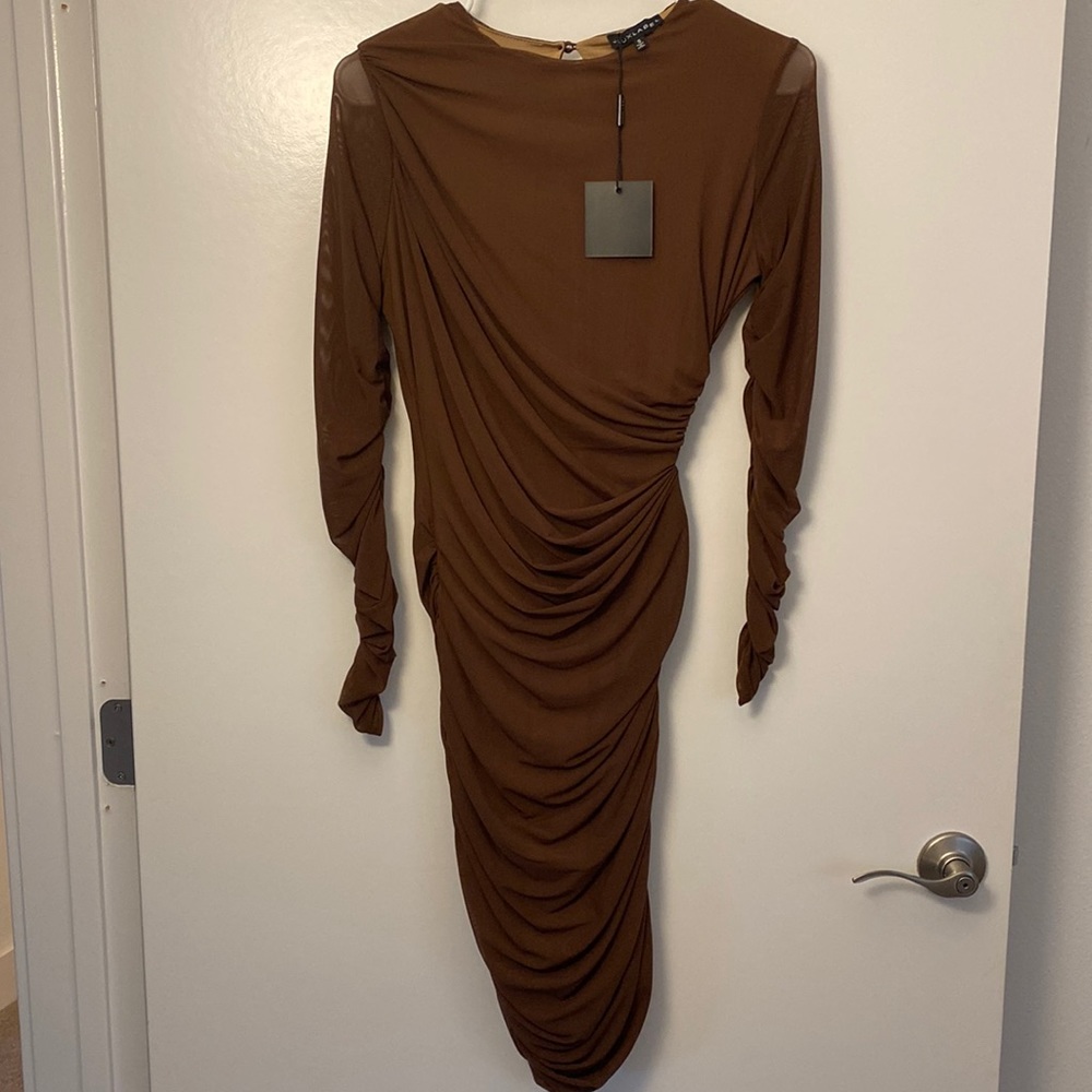 JLUXLABEL brown dress size small